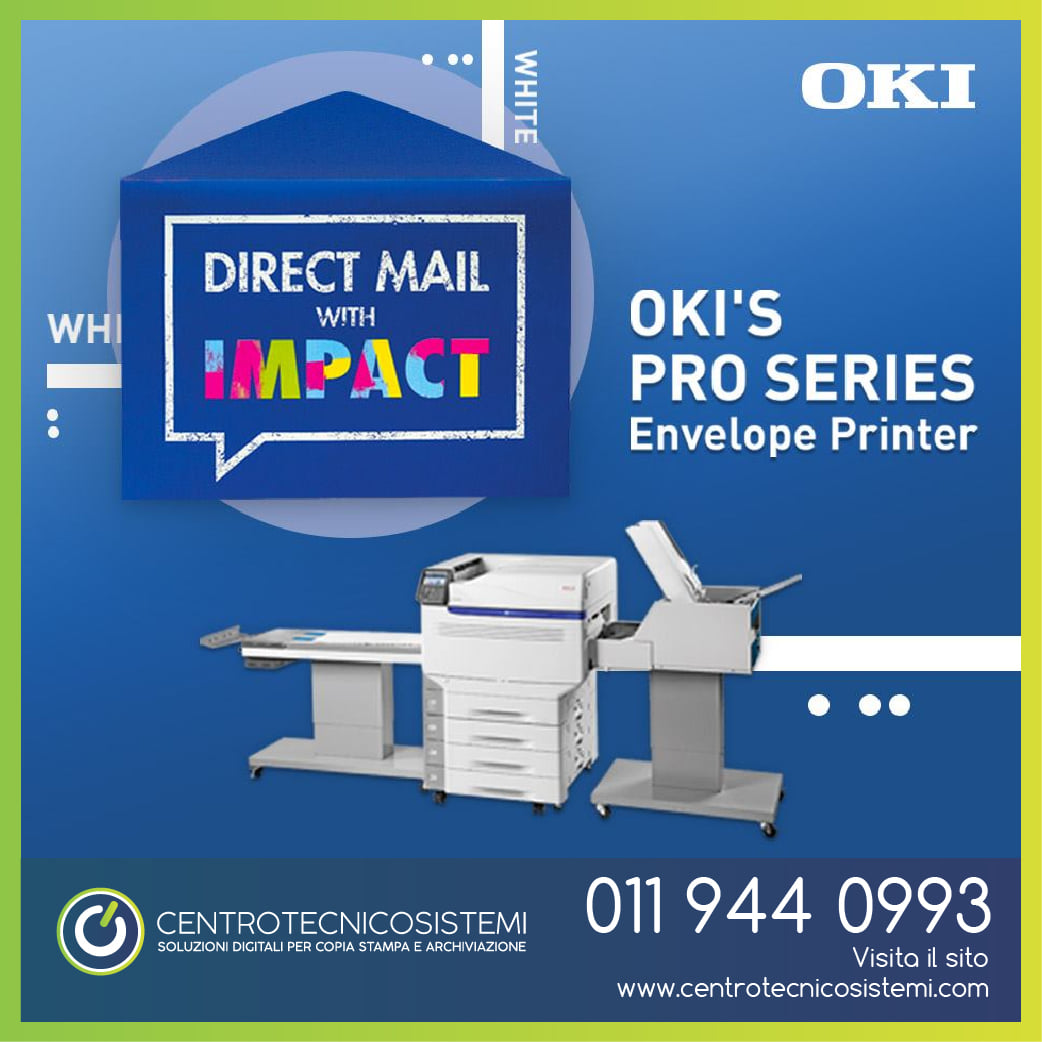 Direct mail: è possibile con OKI!