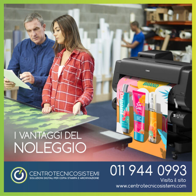 Il noleggio stampanti è la soluzione “su misura” per uffici e società e consente l'accesso a periferiche sempre aggiornate con il semplice pagamento di un canone periodico.

💰Dalla flessibilità del “pay for use” all’adattamento ai modelli di economia circolare, il noleggio stampanti è un vantaggio per l’ambiente e per risparmiare sui costi di stampa.

▶ Scopri la formula più adatta al tuo business: visita il nostro sito www.centrotecnicosistemi.com