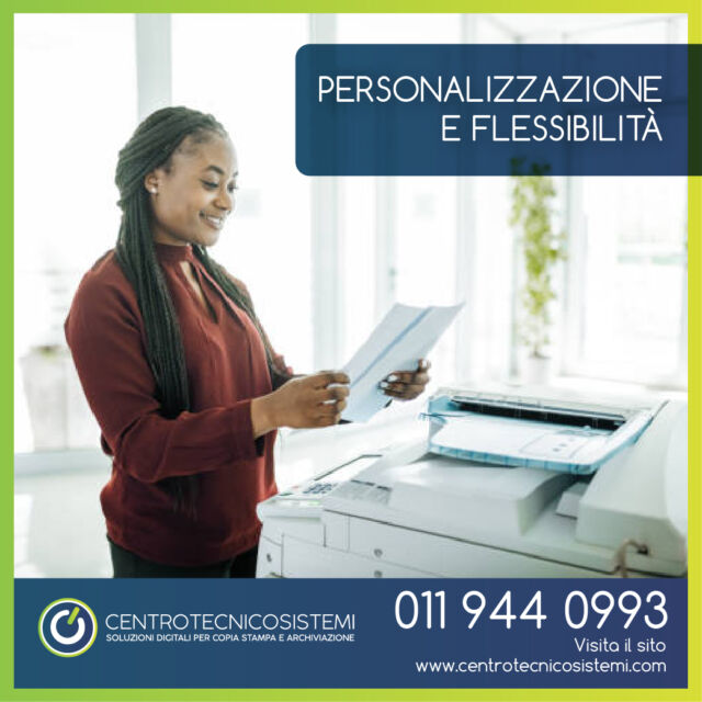 Cerchi una soluzione di stampa su misura per la tua attività? 
Con il nostro noleggio, puoi configurare la tua multifunzione esattamente come desideri! ️ 

Scegli tra una vasta gamma di funzionalità, dalla stampa in bianco e nero a colori, dalla scansione alla copia, e adatta il tutto alle tue esigenze specifiche. La tua attività cambia? 
Nessun problema! Aggiorna il tuo contratto e personalizza nuovamente la tua configurazione. 
Scopri di più su www.centrotecnicosistemi.com

#noleggiostampanti #personalizzazione #flessibilità #ufficio #azienda #crescita #evoluzione
